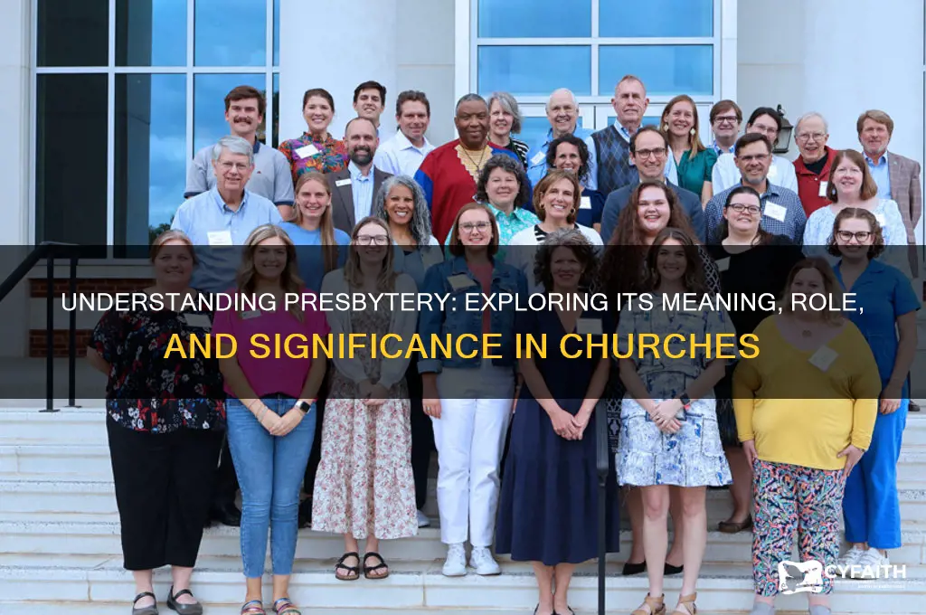 what does presbytery mean