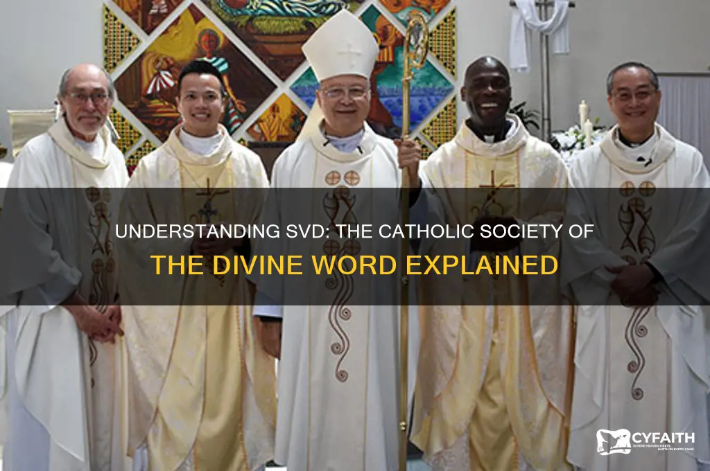 what does svd stand for catholic