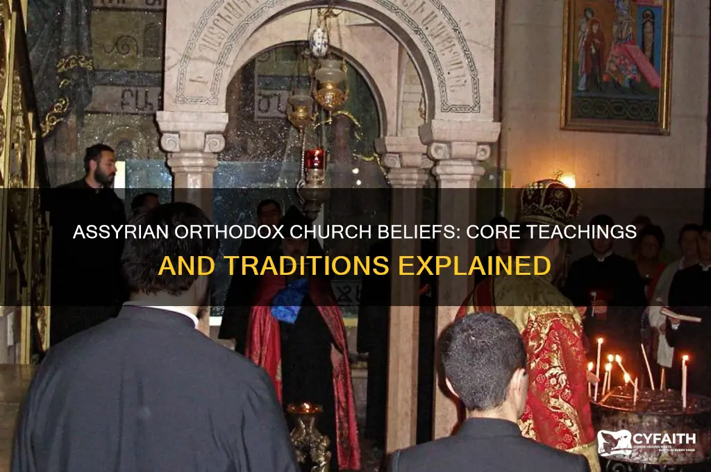 what does the assyrian orthodox church believe