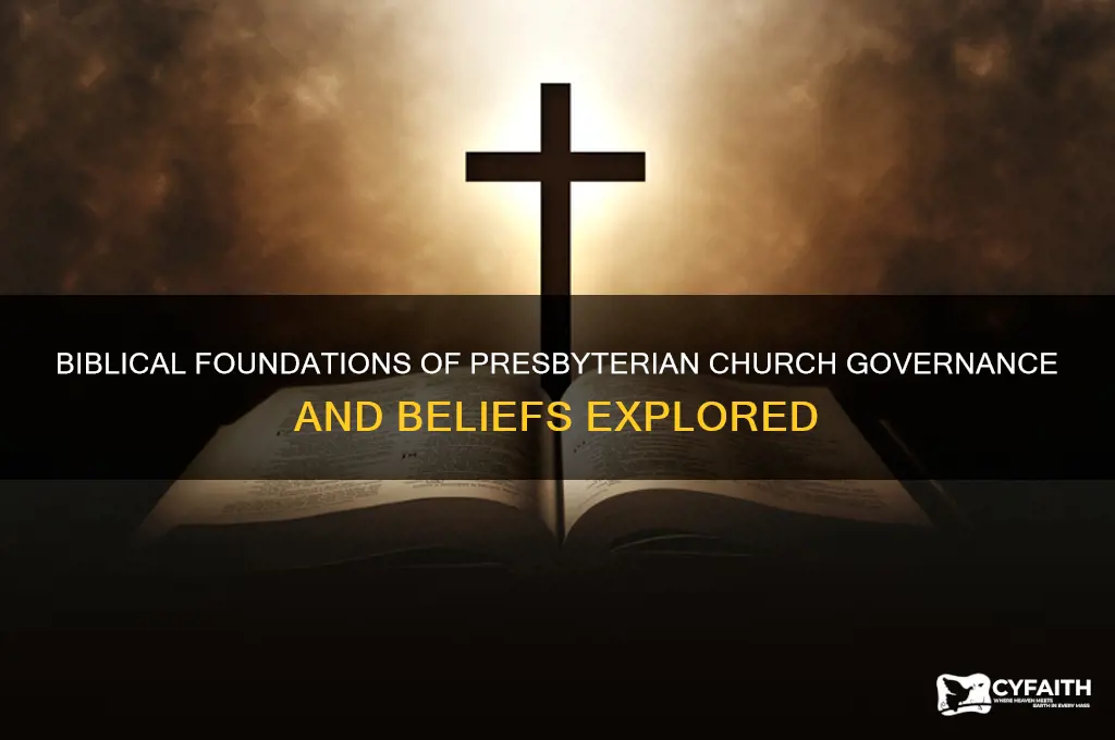 what does the bible say about presbyterian