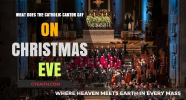 Catholic Cantor's Christmas Eve Message: Faith, Joy, and Tradition Explored