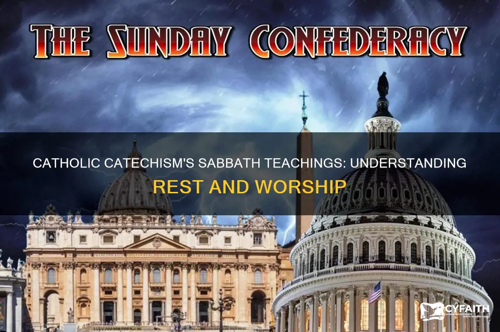 what does the catholic catechism say about the sabbath