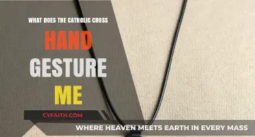 Understanding the Catholic Cross Hand Gesture: Meaning and Significance Explained