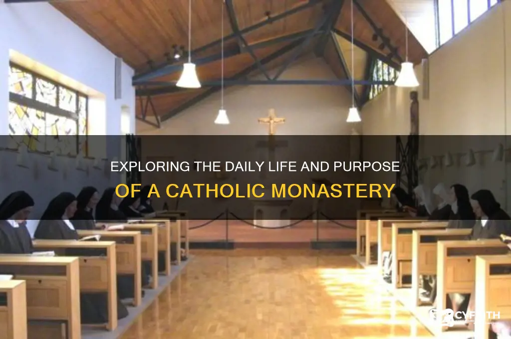 what does the catholic monastery do