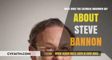 Catholic Observer's Perspective on Steve Bannon's Political Influence