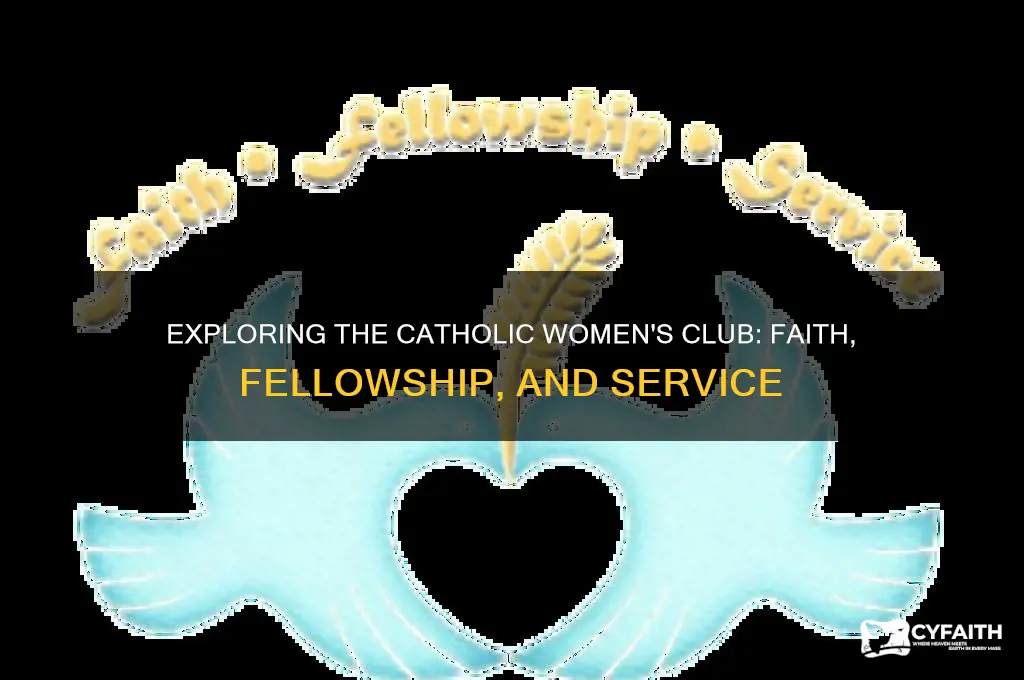 what does the catholic womens club