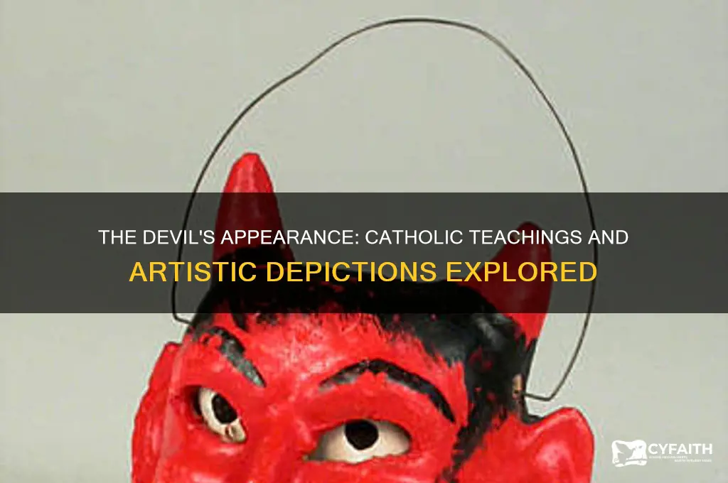 what does the devil look like catholic