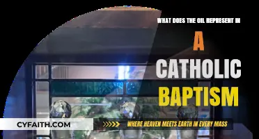 Oil's Sacred Role in Catholic Baptism: Symbolism and Significance Explained