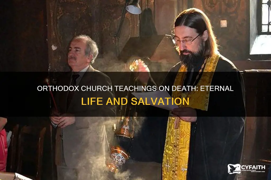 what does the orthodox chhrch say about death