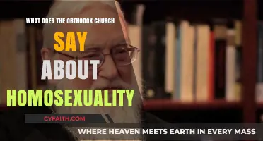 Orthodox Church Teachings on Homosexuality: Understanding the Official Stance