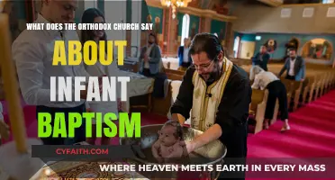 Orthodox Church's Infant Baptism: Doctrine, Practice, and Theological Insights