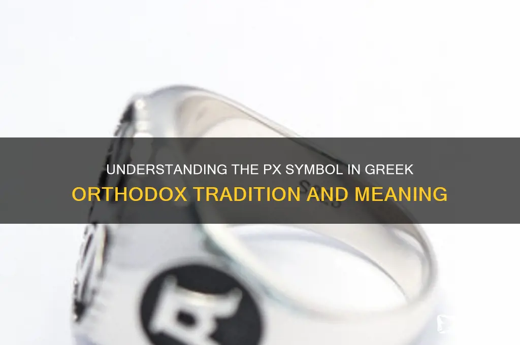 what does the px symbol mean greek orthodox