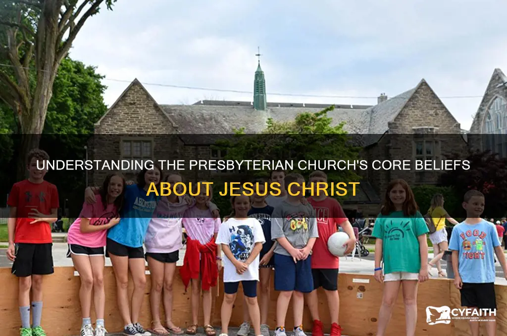 what does the the presbyterian church believe about jesus