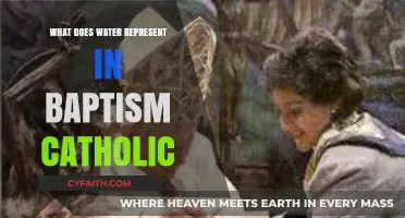 Water's Sacred Role in Catholic Baptism: Symbolism and Significance