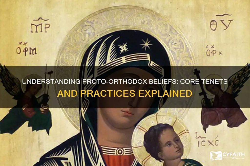 what dp proto orthodox believe