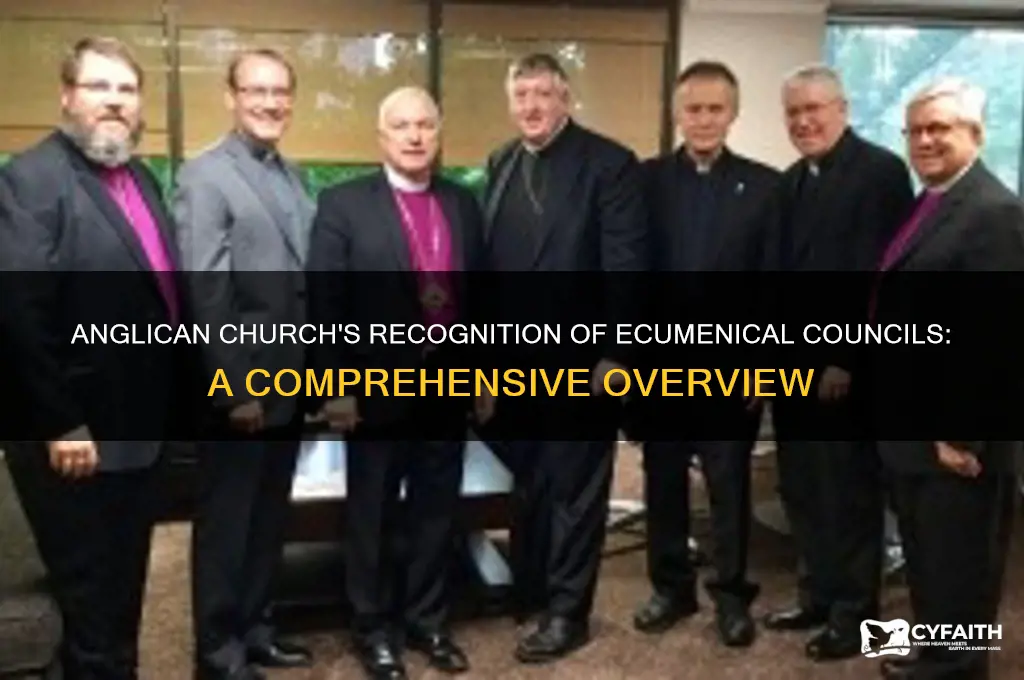 what ecumenical councils are recognized by the anglican church