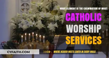 The Eucharist: Heart and Culmination of Catholic Worship Services