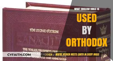 Which English Bible Translation Do Orthodox Christians Commonly Use?