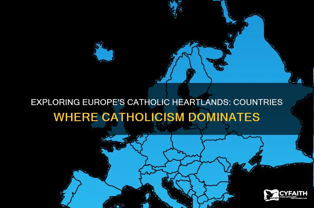 what european countries are predominantly catholic