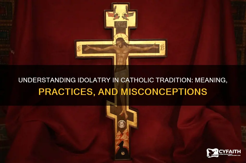 what exactly is idolatry catholic