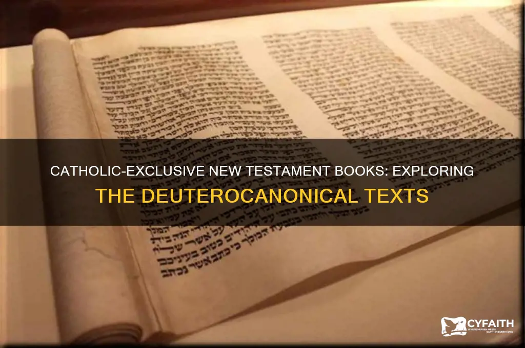 what extra new testiment books do catholics have