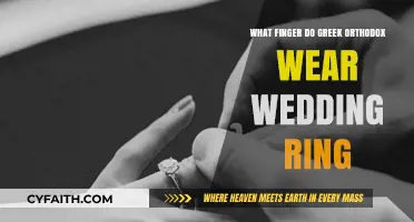 Greek Orthodox Wedding Ring Tradition: Which Finger Symbolizes Marriage?