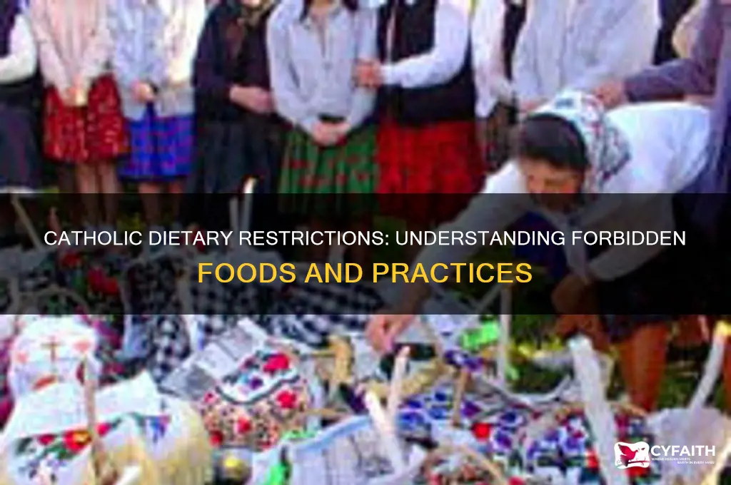 what food do catholics not eat
