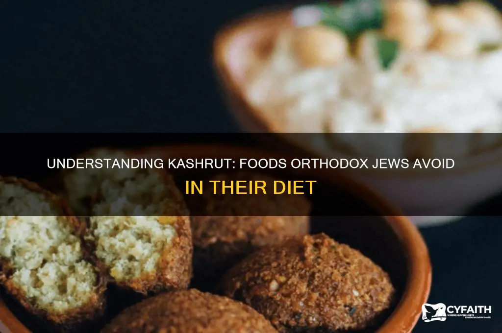 what foods can orthodox jews not eat