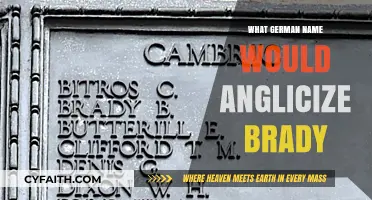 From Brady to German Roots: Anglicized Name Transformation Explained