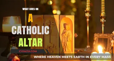 Understanding the Sacred Elements on a Catholic Altar