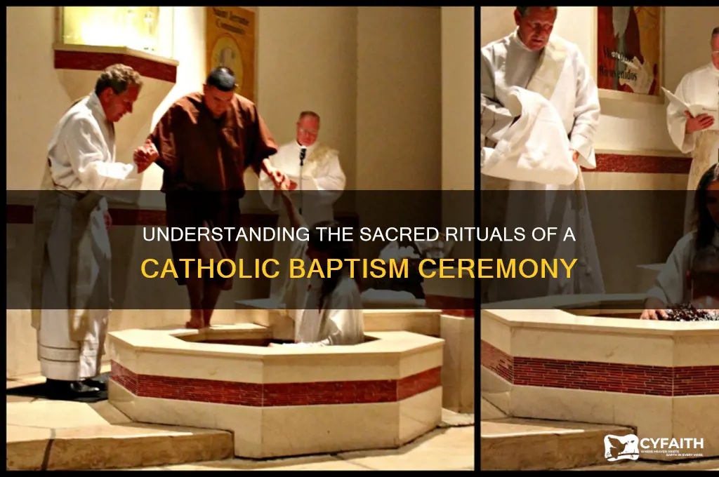 what goes on during a catholic baptism
