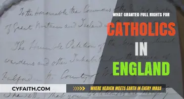 Catholic Emancipation: The Act Granting Full Rights in England