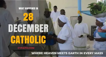 December 28th: Unveiling the Catholic Church's Historical Significance and Events