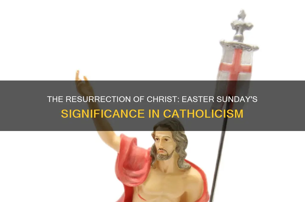 what happened on easter sunday catholic