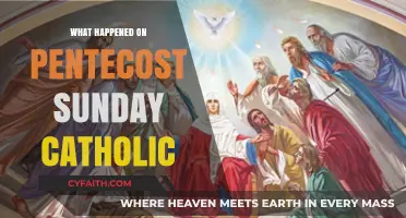 Pentecost Sunday: The Catholic Church's Holy Spirit Descent Explained