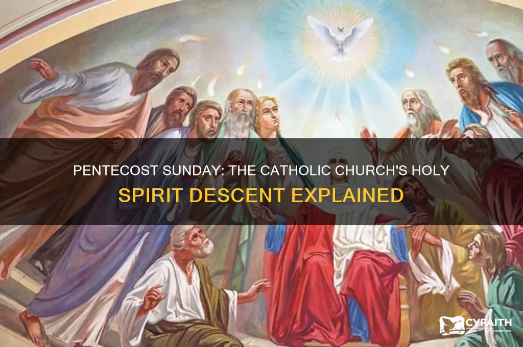 what happened on pentecost sunday catholic