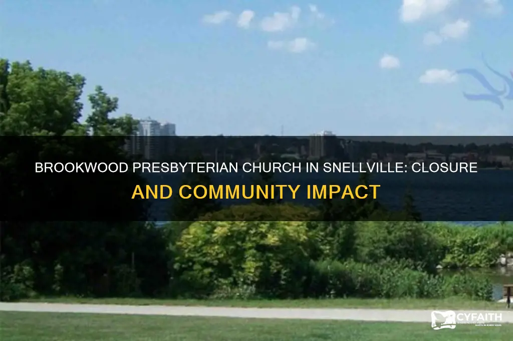 what happened to brookwood presbyterian in snellville