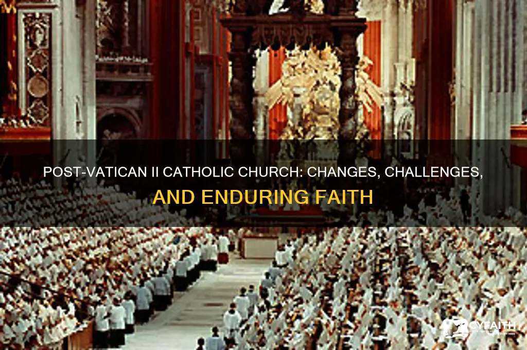 what happened to catholic after vatican ii