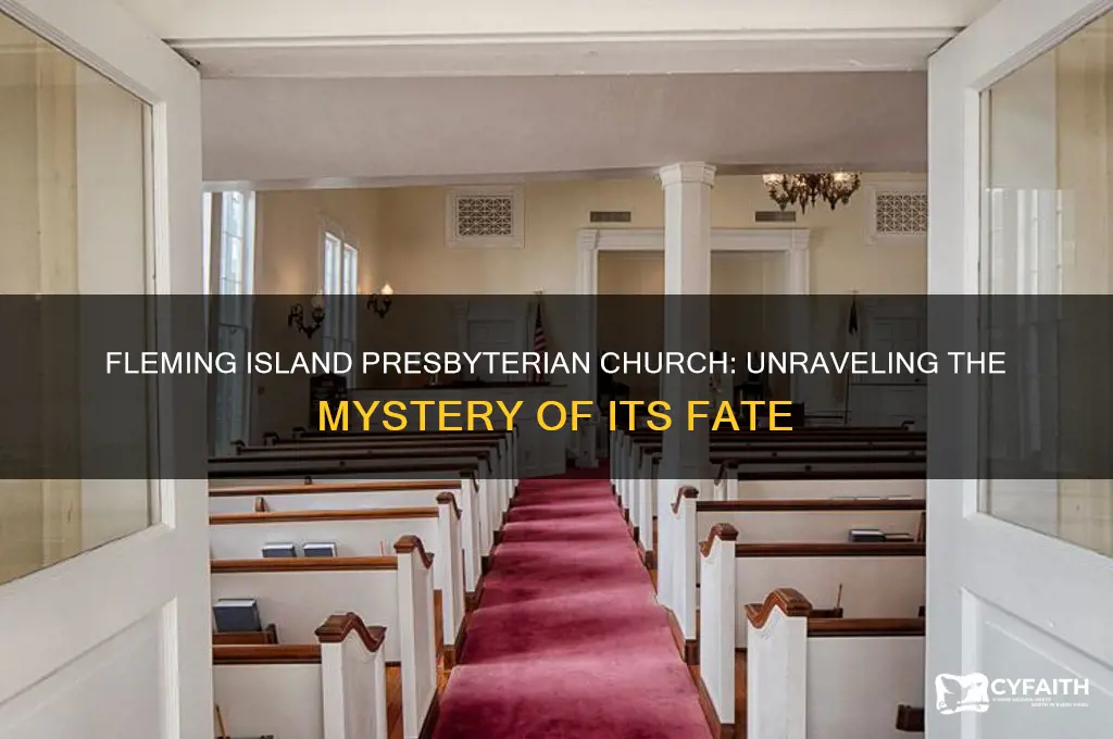 what happened to fleming island presbyterian church