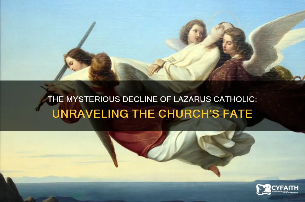 what happened to lazarus catholic