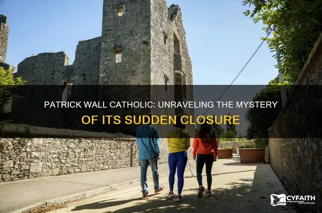 what happened to patrick wall catholic