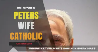 What Happened to Peter's Wife in Catholic Tradition?