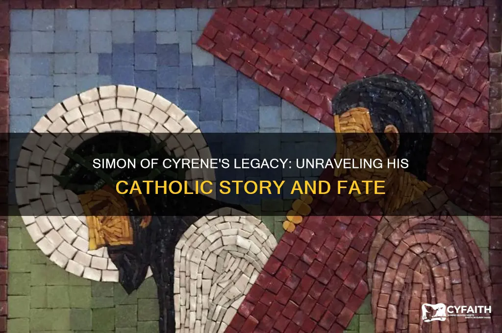 what happened to simon of cyrene catholic