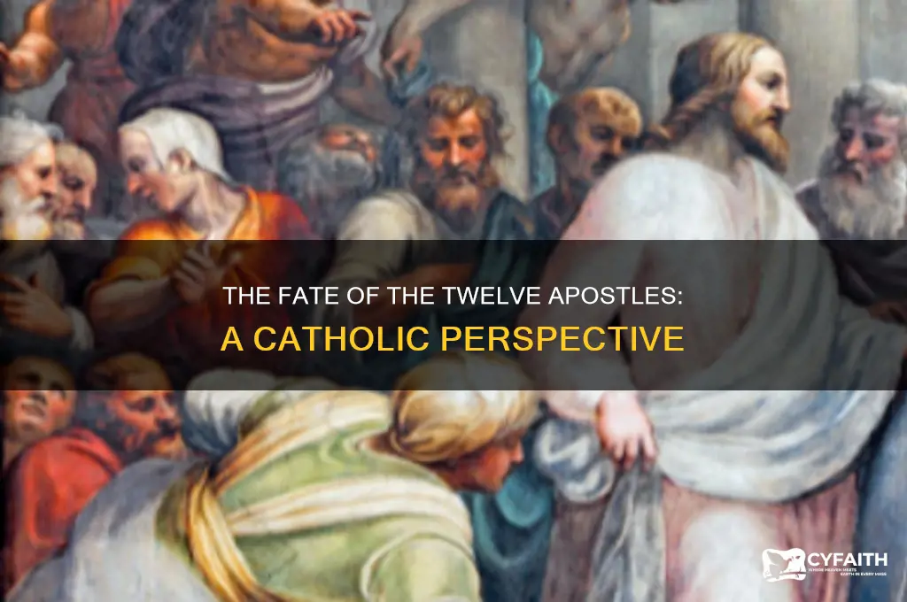 what happened to the 12 apostles catholic