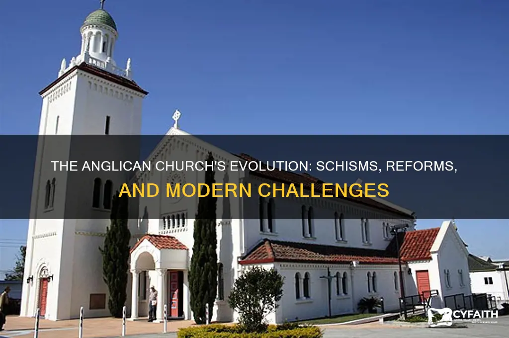 what happened to the anglican church