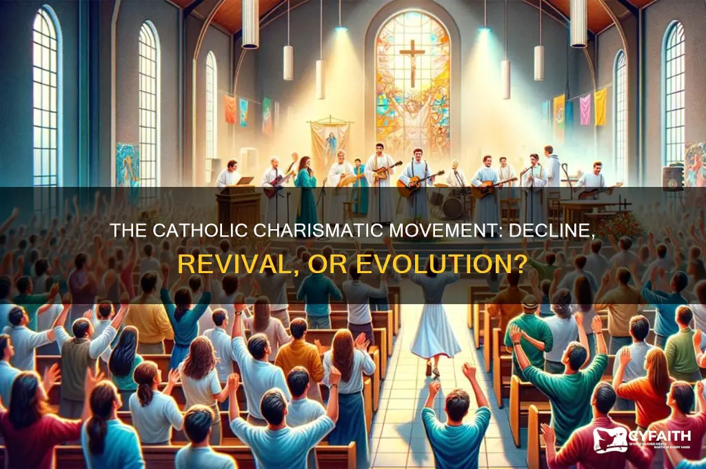 what happened to the catholic charismatic movement