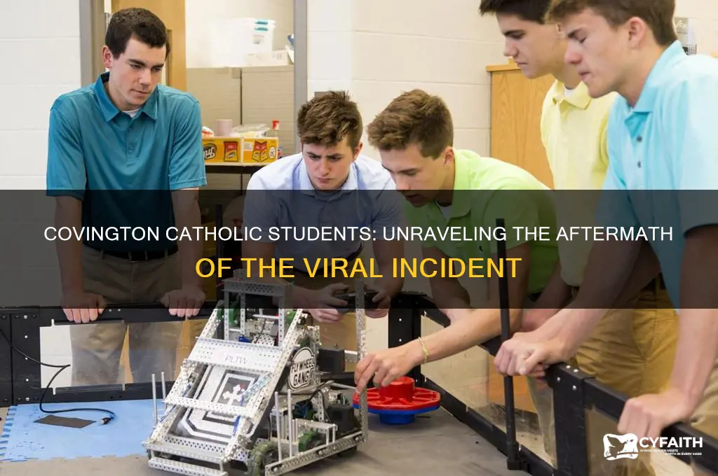 what happened to the covington catholic students
