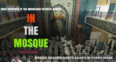 Indonesian Catholic Women in Mosque: Unraveling the Unexpected Incident