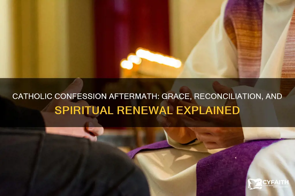 what happens after confession catholic