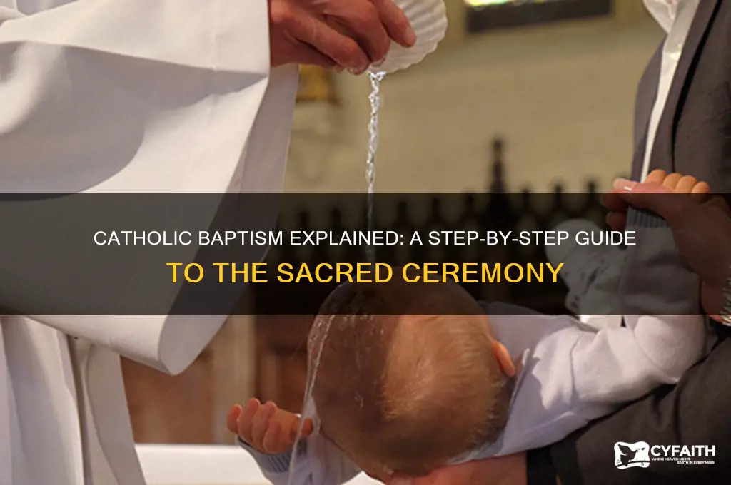what happens at a catholic baptism step by step